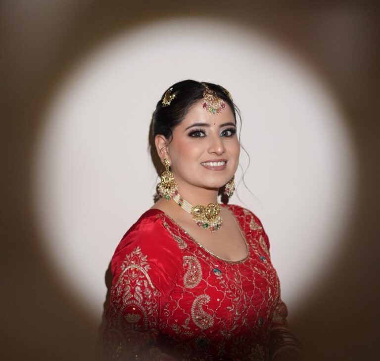 Baljeet Makeovers Salon And Academy Kapurthala bridal makeup 768x729