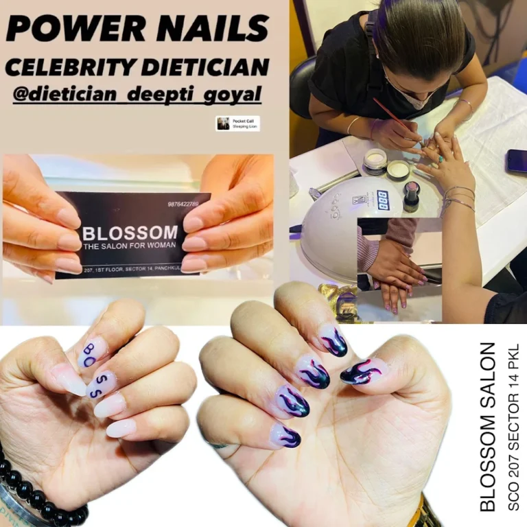 Blossom Salon Panchkula nail extension 768x768