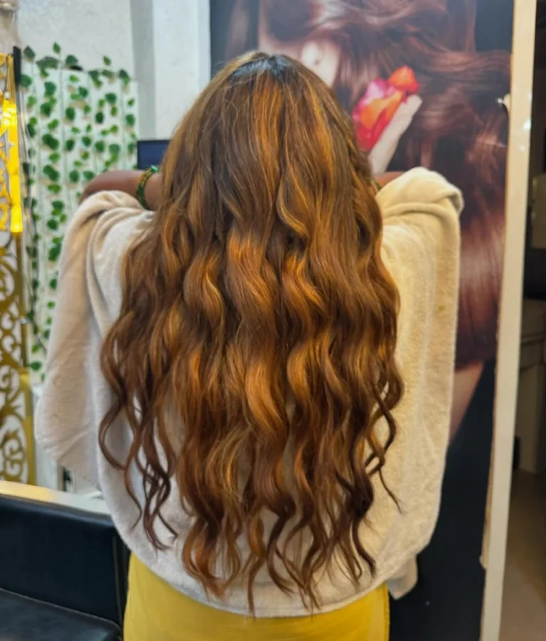 Curlys Unisex Hair Makeup Studio Ambala Cantt. hair colour 768x901