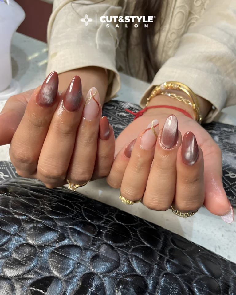 Cut Style Salon Mohali cat eye nails 768x960