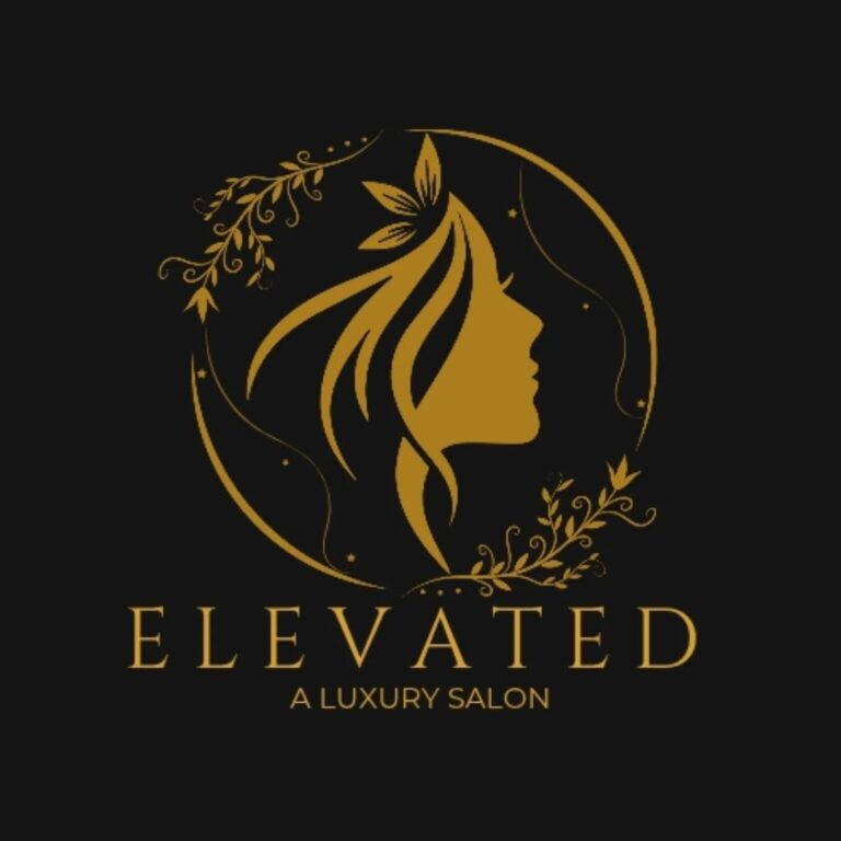 Elevated Hair Studio Beauty Bar Panchkula logo 768x768