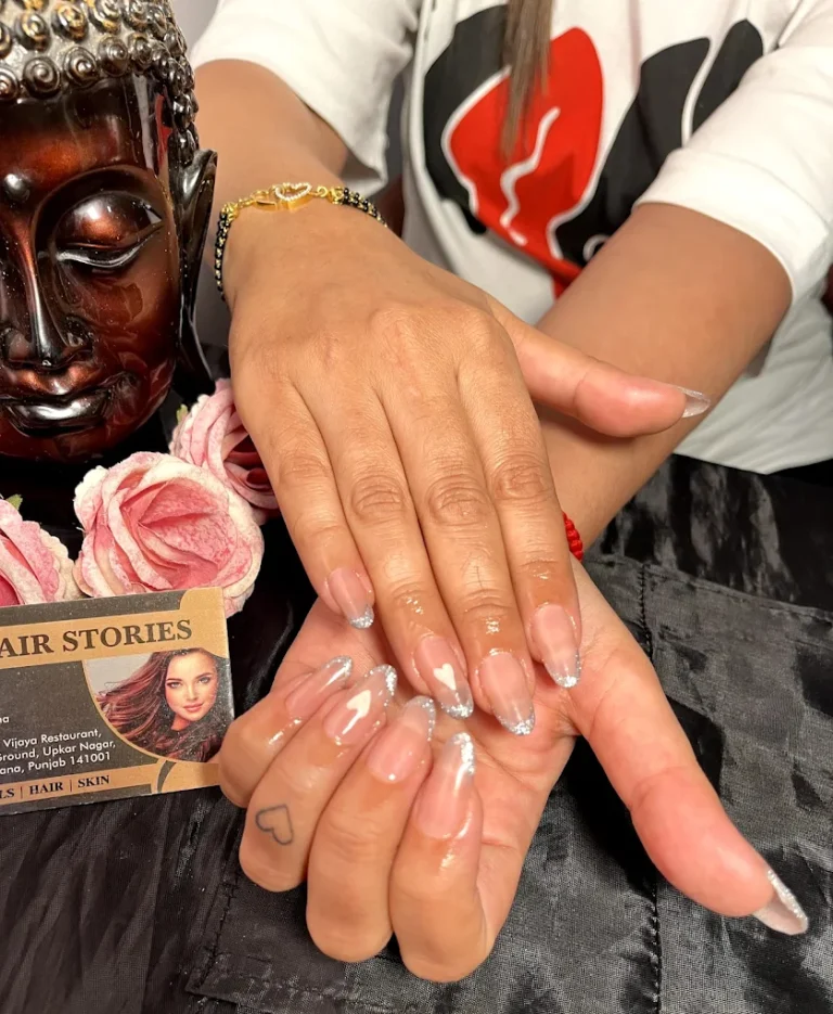 Hair Stories Ludhiana nail 768x935