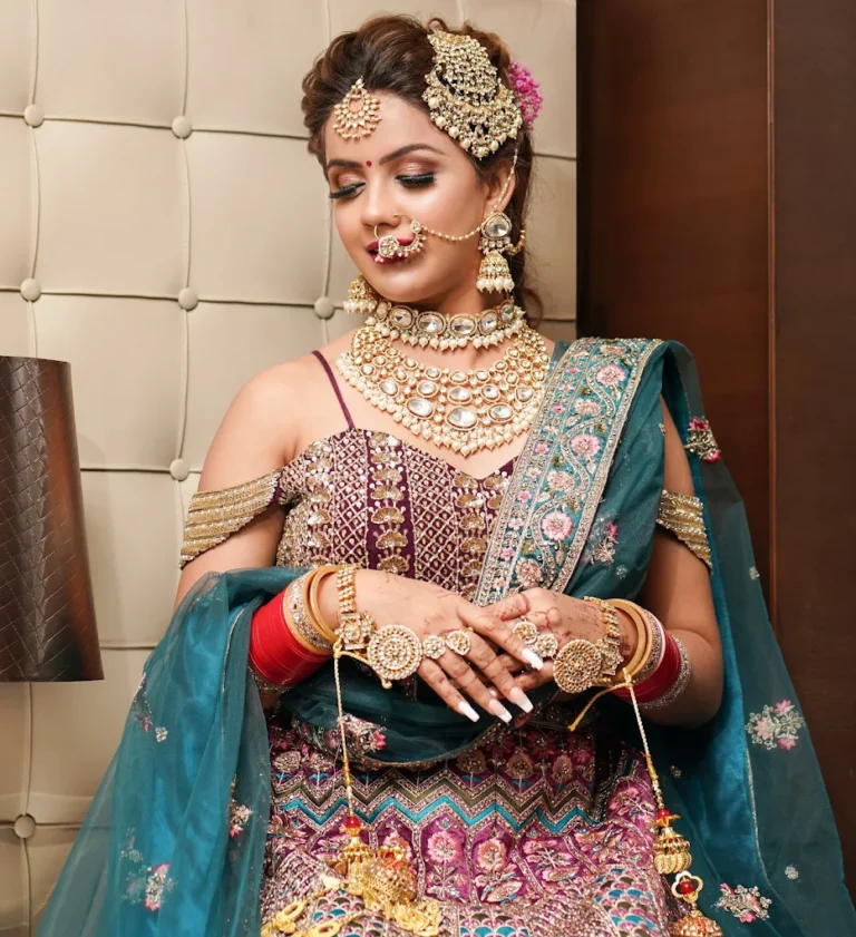 Heaven Salon Karnal makeup 768x841