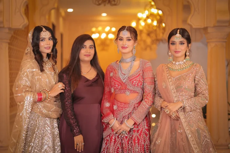 Heaven Salon Karnal makeupp 768x512