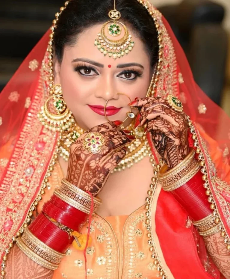 Jannat salon ludhiana bride 768x931