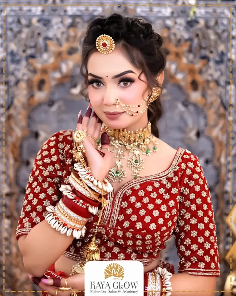 Kaya Glow Unisex Makeover Studio Panchkula bride 768x960