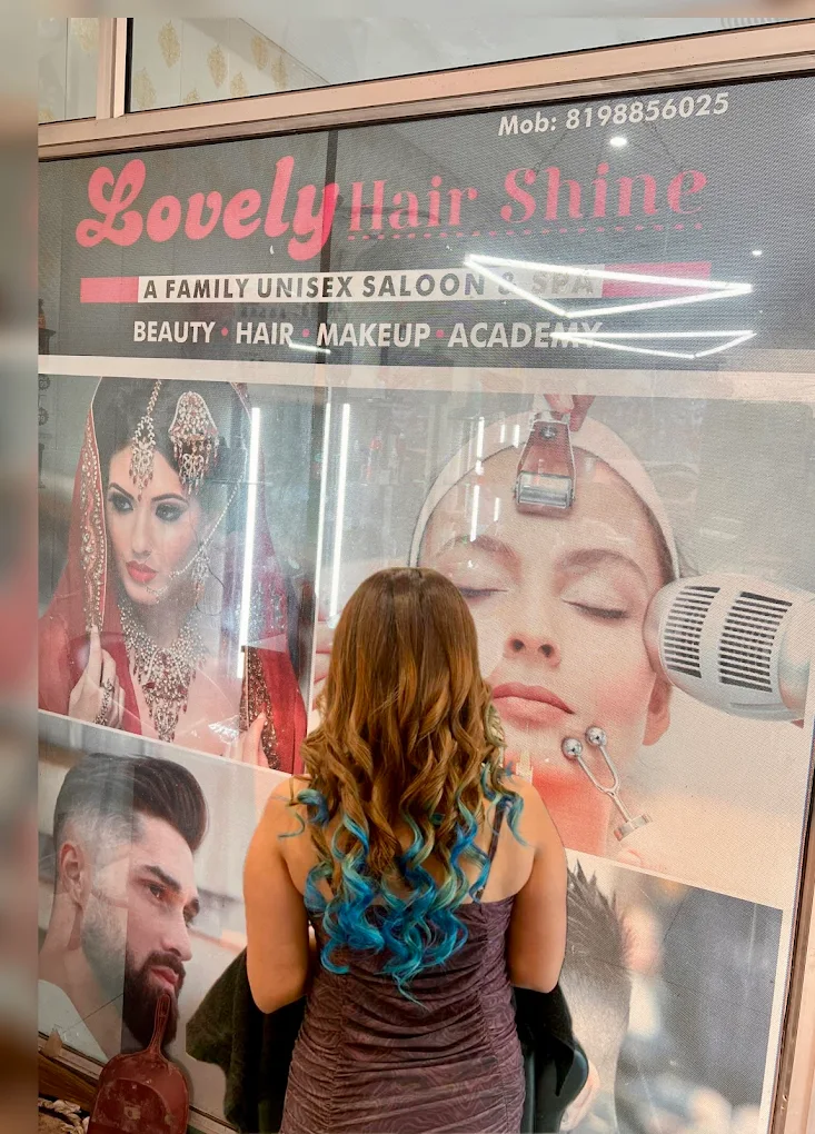 Lovely Hair Shine Salon Mohali hair colour
