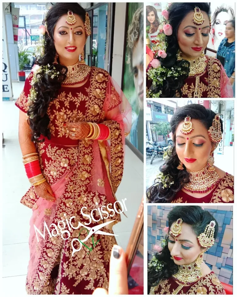 Magic Scissor Salon Patiala bridal 768x960