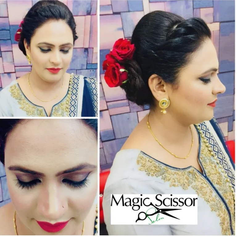 Magic Scissor Salon Patiala makeup 768x768