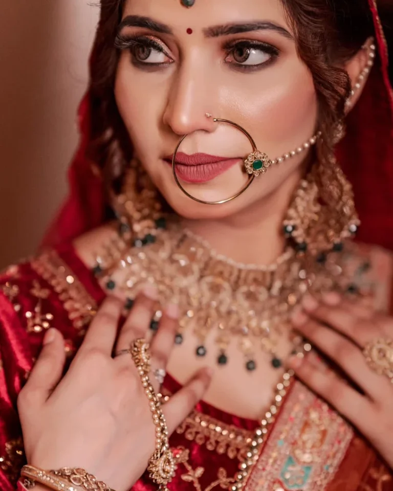 Meenakshi Makeup Studio Academy Kurukshetra bride makeup 768x960