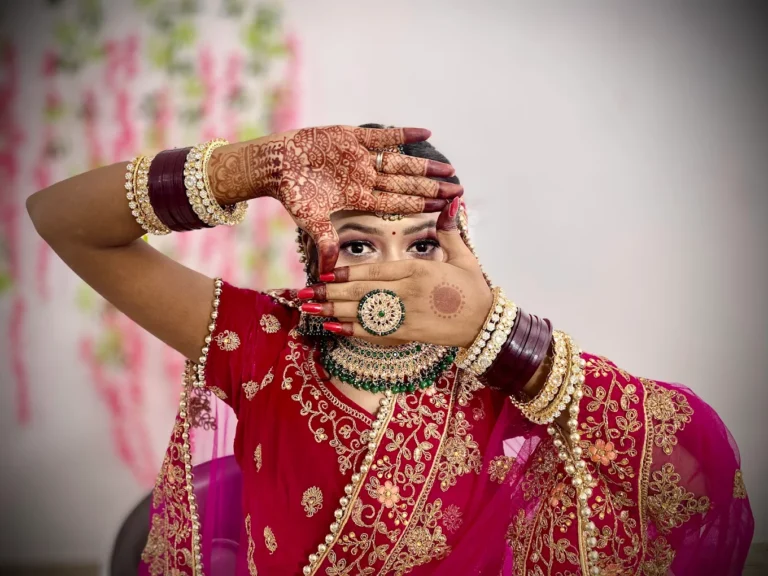 Meenu Makeover Academy Karnal bride 768x576