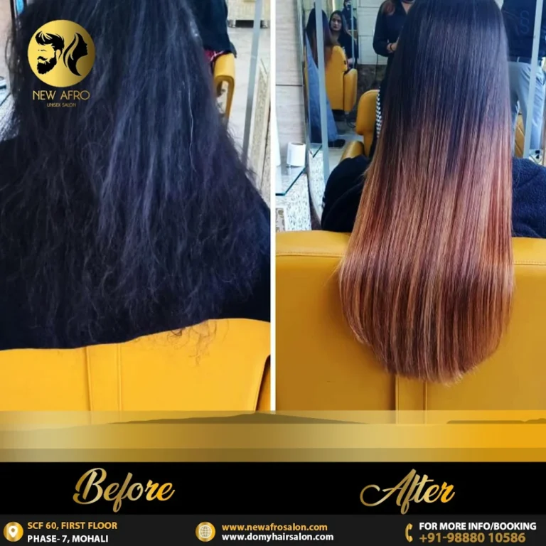 New Afro Unisex Salon Mohali hair colour 768x768