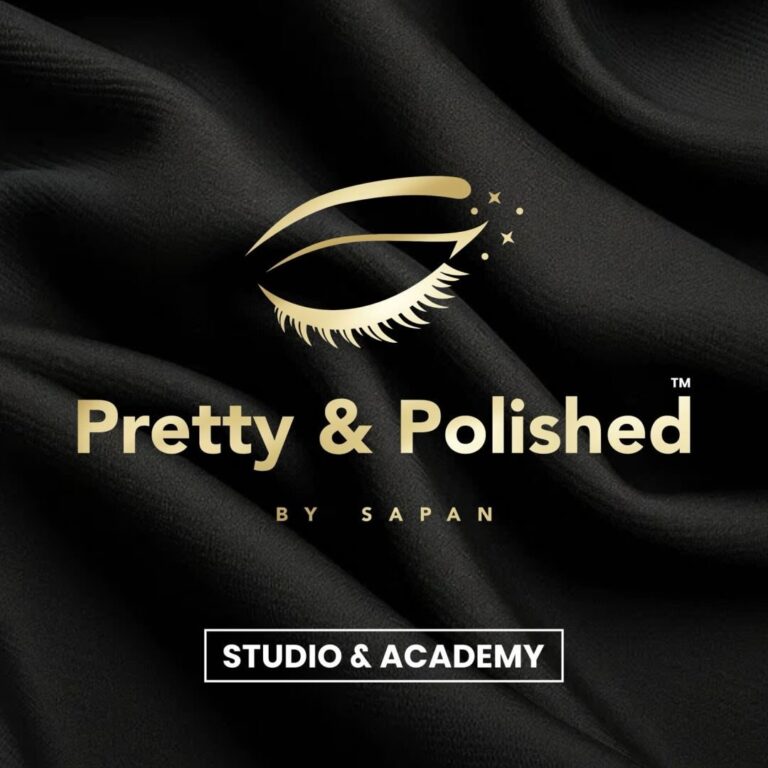 Pretty Polished by Sapan Salon Academy Mohali logo 768x768