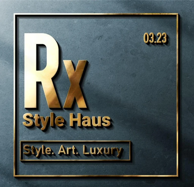 RX Style Haus Salon Mohali logo 768x740
