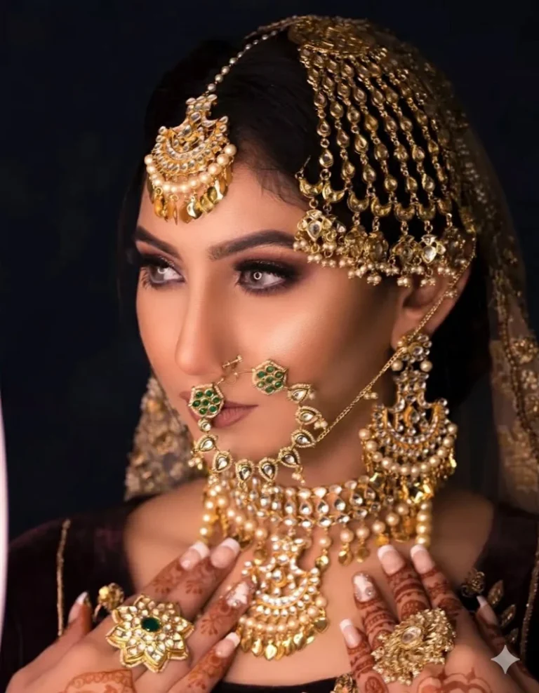 SKM Salon Panchkula bridal 768x988