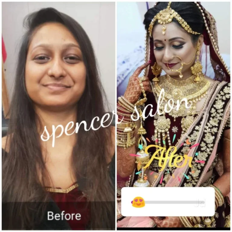 Spencer A Unisex Salon Kurukshetra bridal makeup 768x768