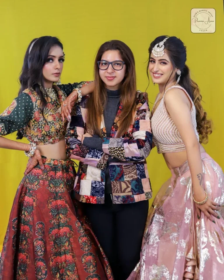 Stylush Salon Academy Karnal party makeup 768x960