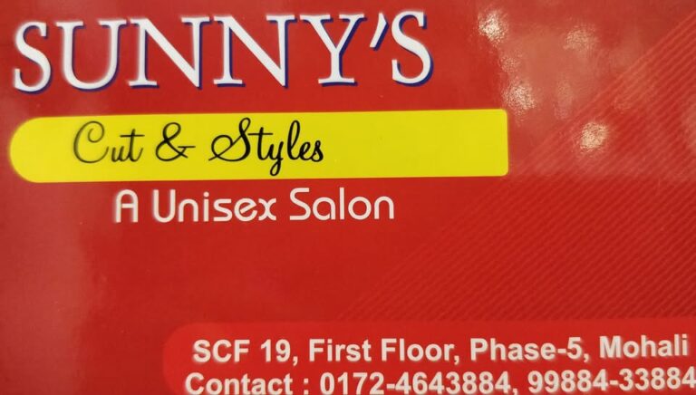 Sunnys cut Styles Mohali logo 768x436