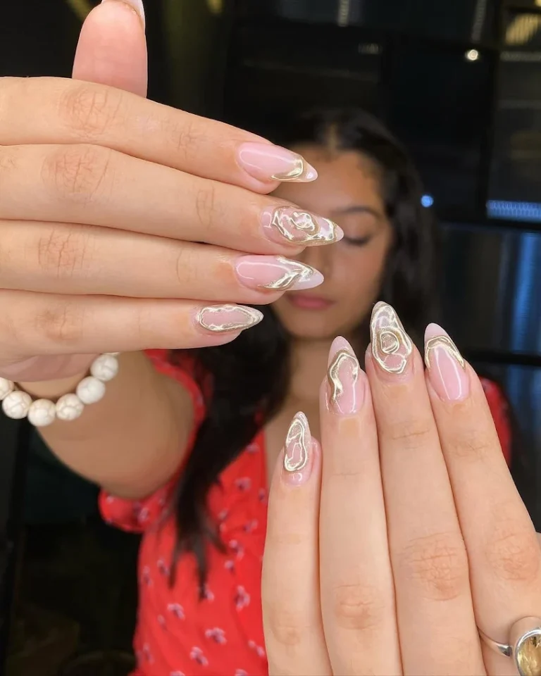 Tress Lounge A Family Salon Panchkula nails 768x960