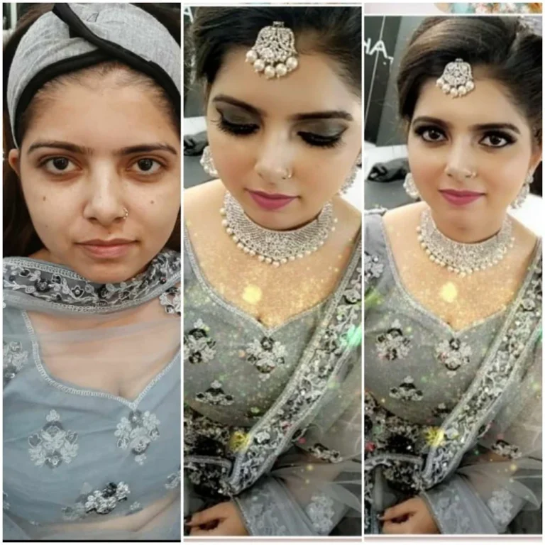 Unv Unisex Hair Salon Ambala party makeup 768x768